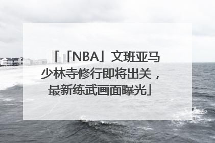 「NBA」文班亚马少林寺修行即将出关，最新练武画面曝光
