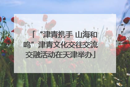 “津青携手 山海和鸣”津青文化交往交流交融活动在天津举办