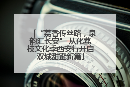 “荔香传丝路，泉韵汇长安” 从化荔枝文化季西安行开启双城甜蜜新篇
