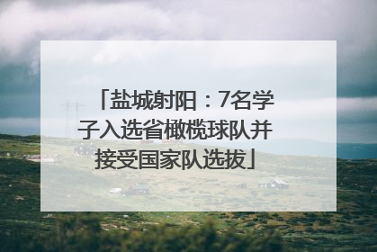 盐城射阳：7名学子入选省橄榄球队并接受国家队选拔