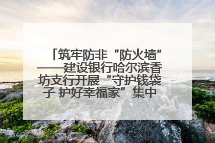 筑牢防非“防火墙”——建设银行哈尔滨香坊支行开展“守护钱袋子 护好幸福家”集中宣传日活动