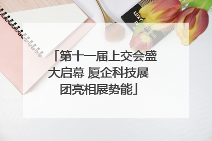 第十一届上交会盛大启幕 厦企科技展团亮相展势能