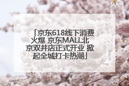 京东618线下消费火爆 京东MALL北京双井店正式开业 掀起全城打卡热潮