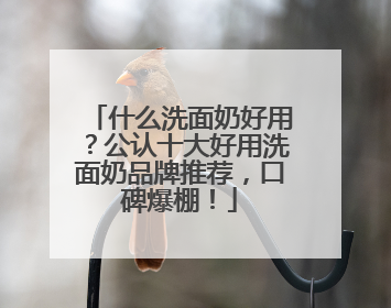 什么洗面奶好用？公认十大好用洗面奶品牌推荐，口碑爆棚！