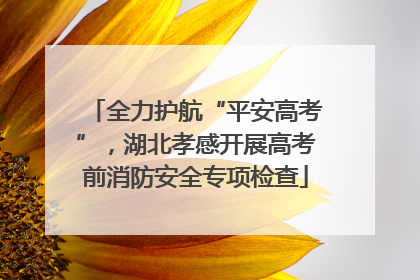 全力护航“平安高考”，湖北孝感开展高考前消防安全专项检查