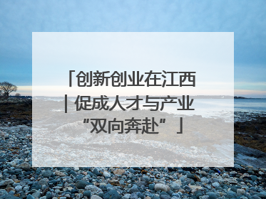 创新创业在江西｜促成人才与产业“双向奔赴”