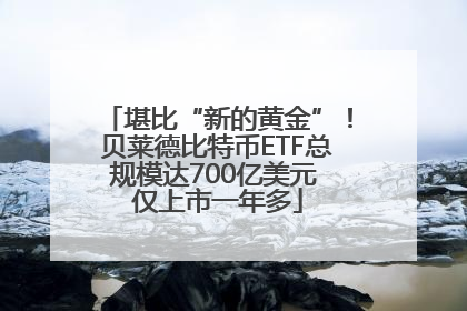 堪比“新的黄金”！贝莱德比特币ETF总规模达700亿美元 仅上市一年多