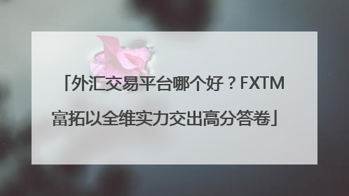 外汇交易平台哪个好？FXTM富拓以全维实力交出高分答卷