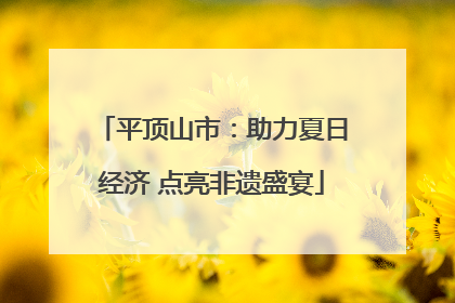 平顶山市：助力夏日经济 点亮非遗盛宴