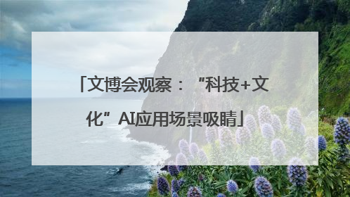 文博会观察：“科技+文化”AI应用场景吸睛