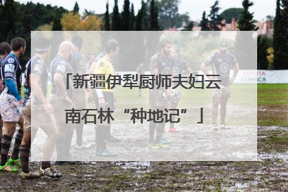 新疆伊犁厨师夫妇云南石林“种地记”