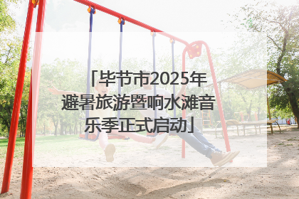 毕节市2025年避暑旅游暨响水滩音乐季正式启动