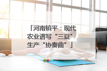 河南镇平：现代农业谱写“三夏”生产“协奏曲”