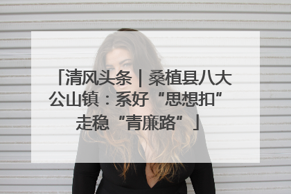 清风头条｜桑植县八大公山镇：系好“思想扣” 走稳“青廉路”