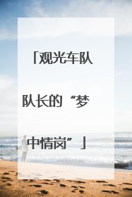 观光车队队长的“梦中情岗”