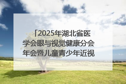 2025年湖北省医学会眼与视觉健康分会年会暨儿童青少年近视防控研讨会在荆召开
